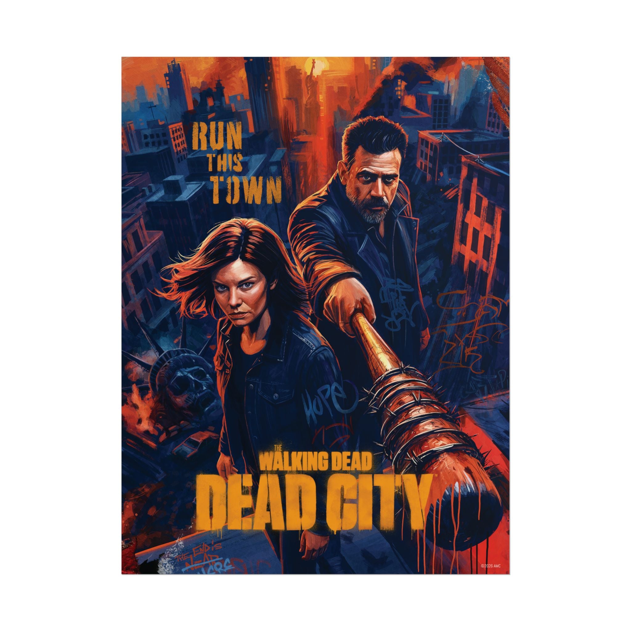 Affiche de la saison 3 de The Walking Dead: Dead City