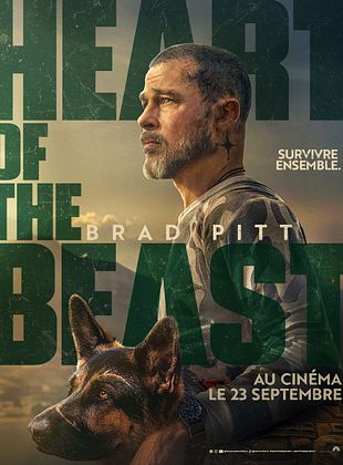 Affiche française du film Heart of the Beast de David Ayer avec Brad Pitt