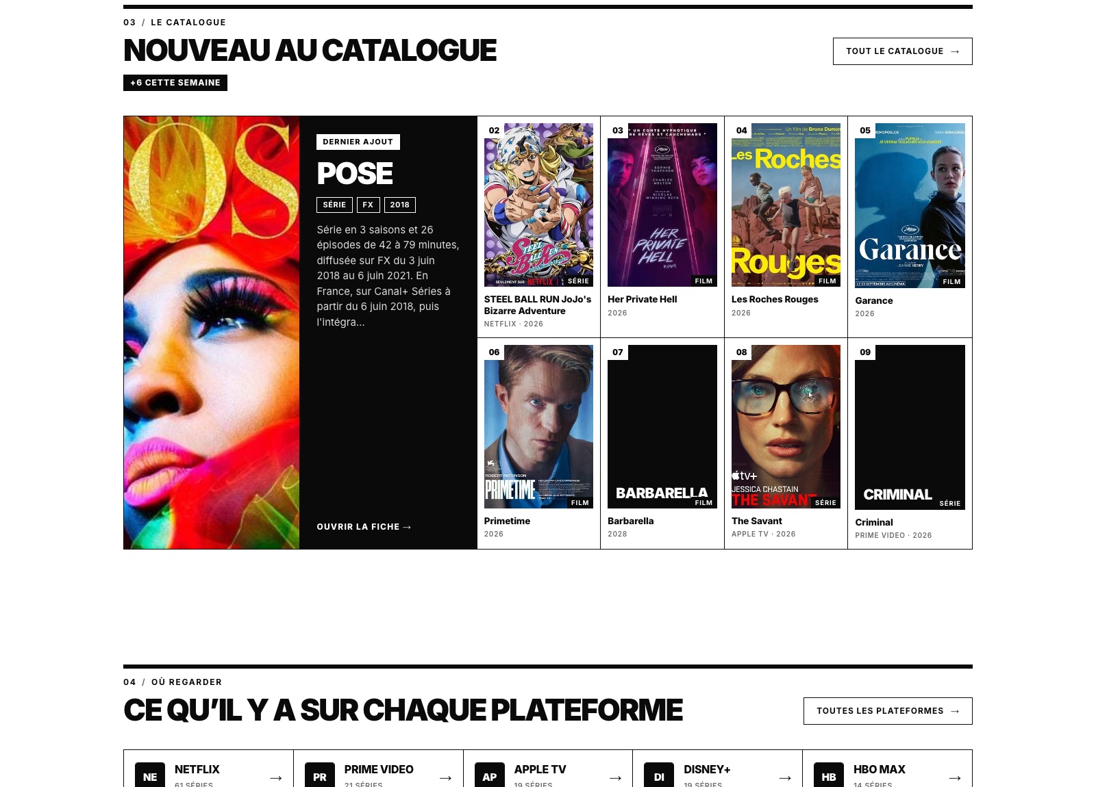 NOUVEAU AU CATALOGUE
